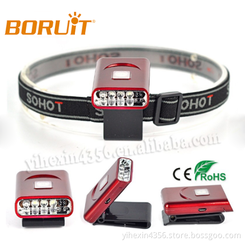 Handsfree Operation Sensor Led Headlamp and cap lamp For Outdoor Activity